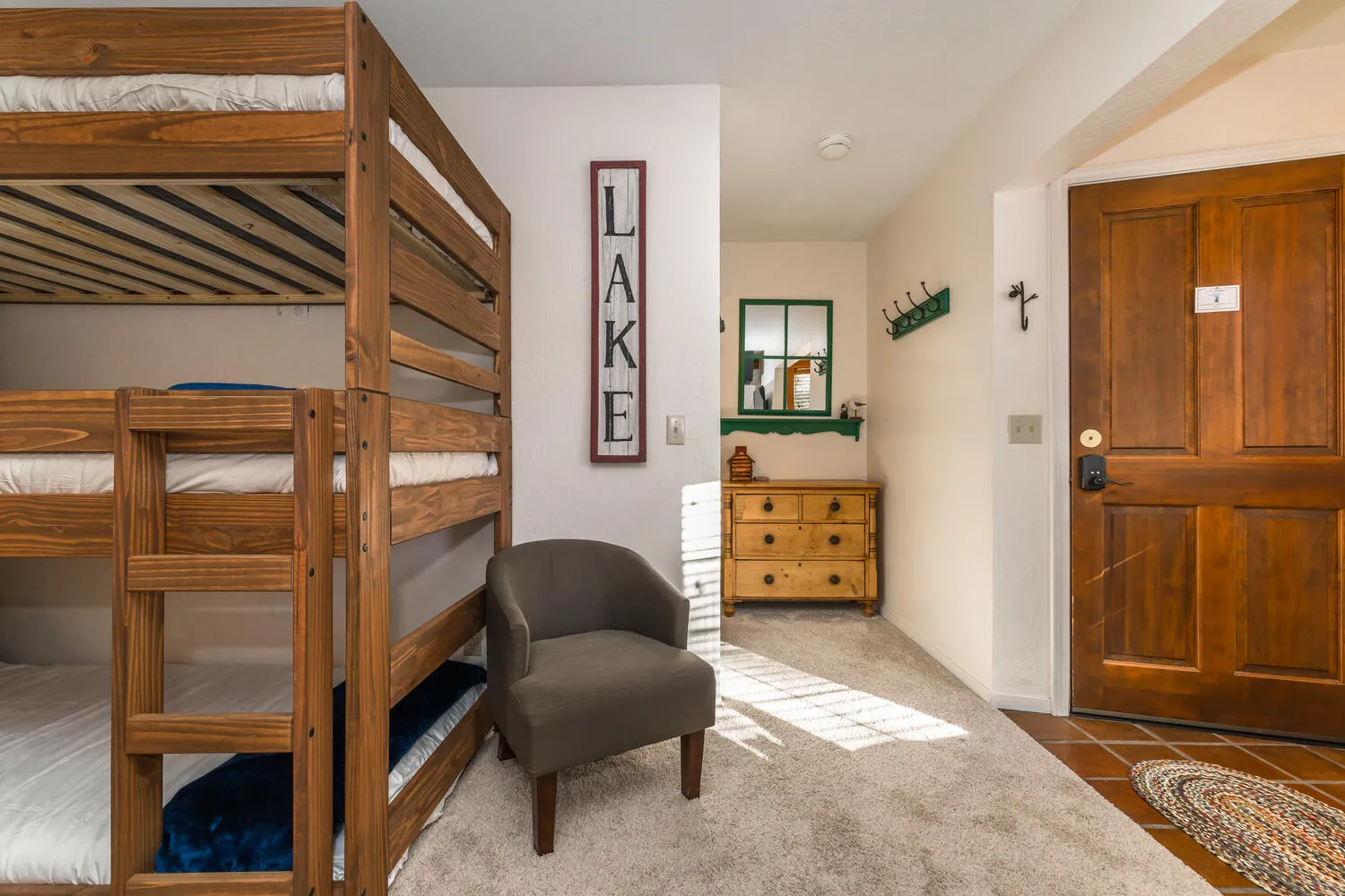 Superior Suite — triple Twin XL bunk